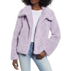 COPY - Lilac Purple Faux Fur Leith Jacket